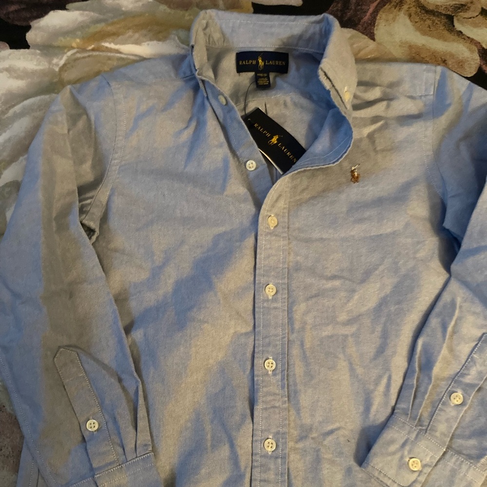 Boys Polo Collar  Button Shirt